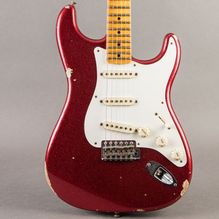 Fender Custom Shop '58 Stratocaster Relic 2016, Red Sparkle thumbnail