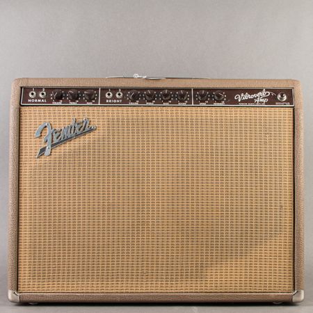 Carter Vintage - Fender Vibroverb 6G16 2x10 Combo Rare 1963, Brown