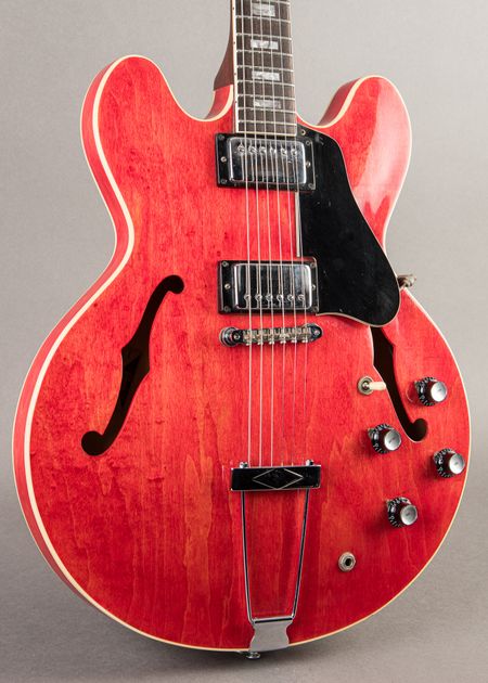 Carter Vintage - Gibson Historic '63 ES-335 2012, Cherry Plain Top