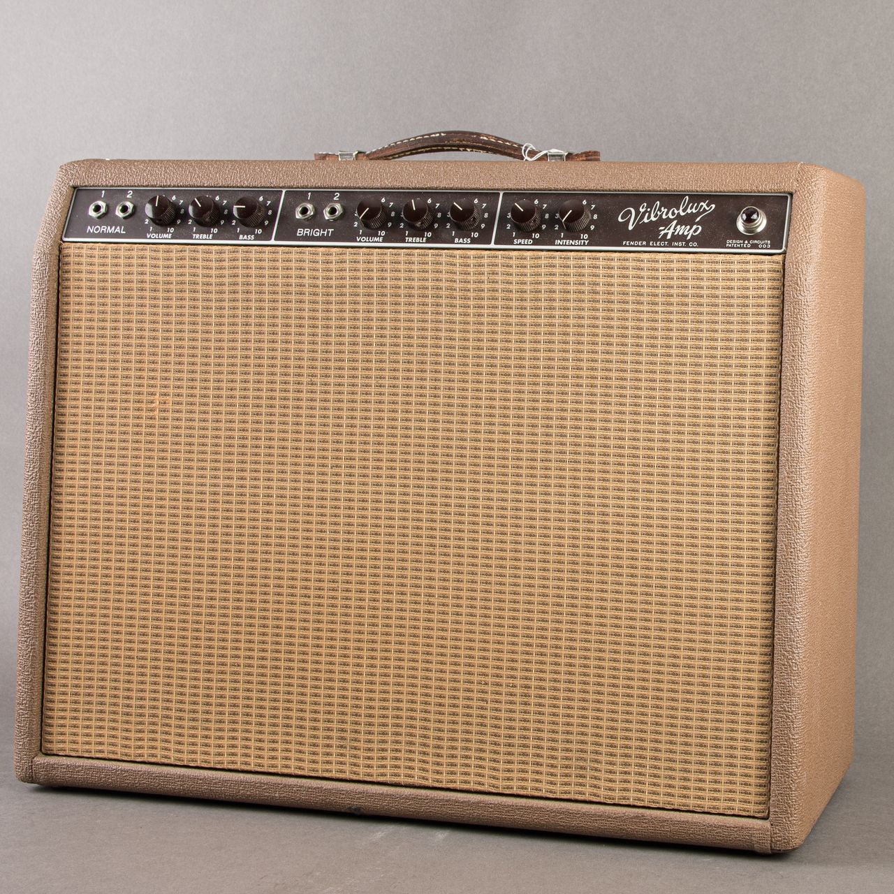 Carter Vintage - Fender Vibrolux Amp 6G11 1x12 Combo 1961, Brown