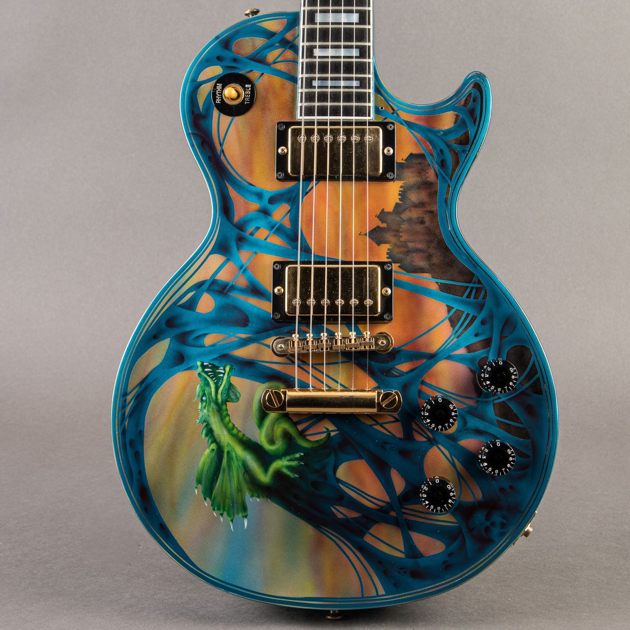Carter Vintage - Gibson Les Paul Custom 1989, Custom Painted