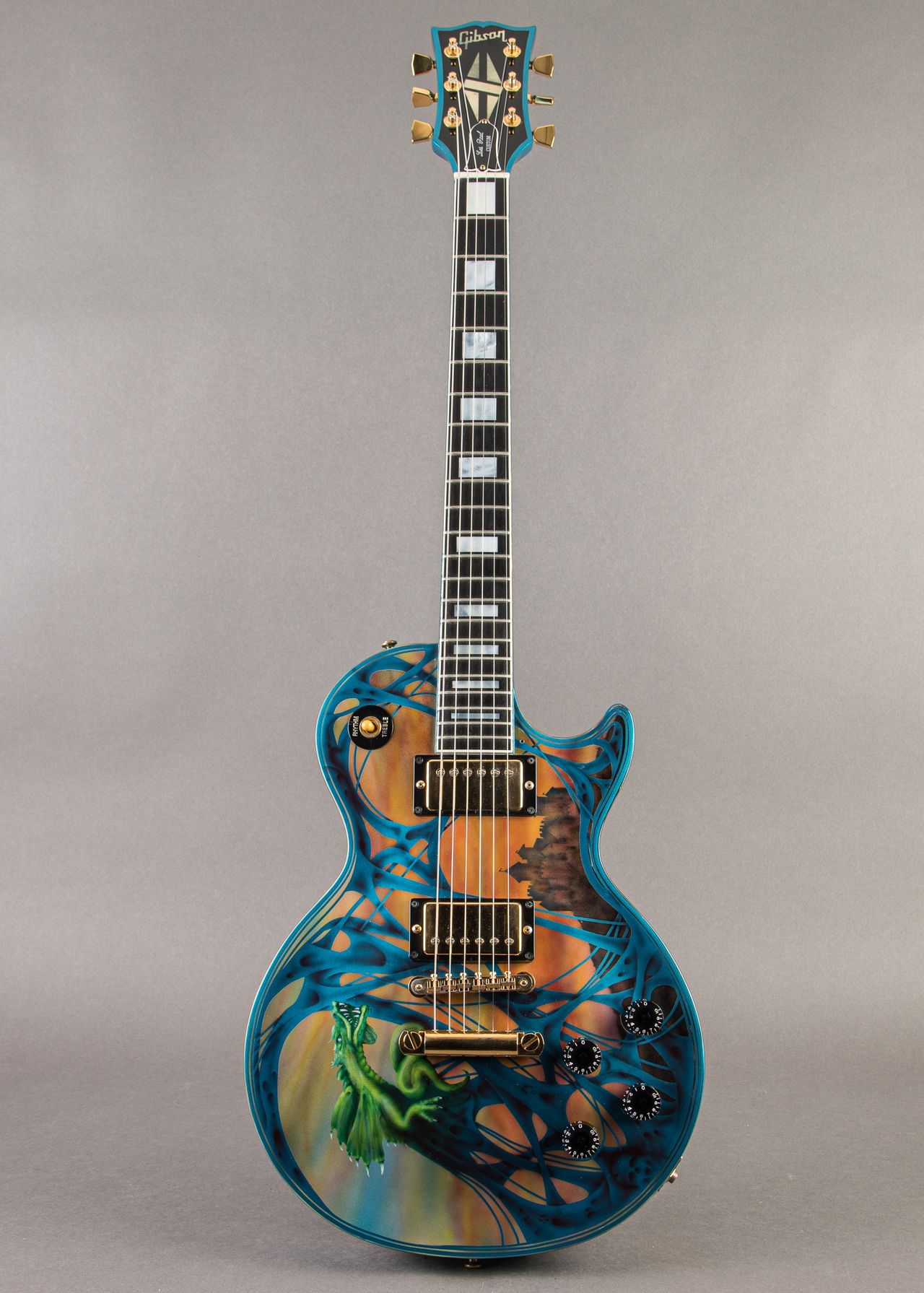 Carter Vintage - Gibson Les Paul Custom 1989, Custom Painted