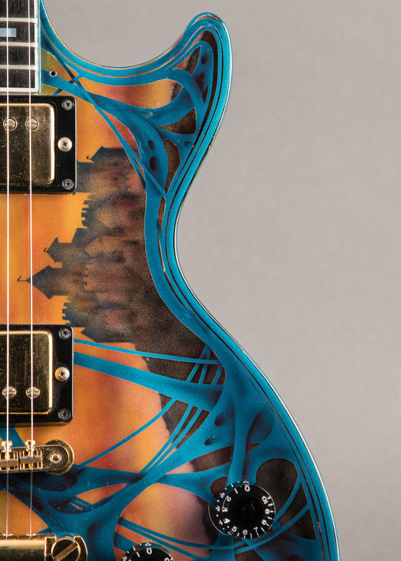 Carter Vintage - Gibson Les Paul Custom 1989, Custom Painted