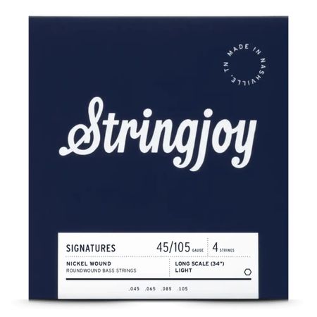 Stringjoy 4 String Long Scale Bass Strings thumbnail