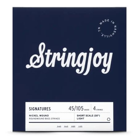 Stringjoy 4 String Short Scale Bass Strings thumbnail