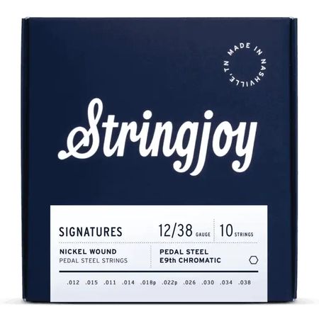 Stringjoy 12-38 E9th Signatures Pedal Steel Strings thumbnail