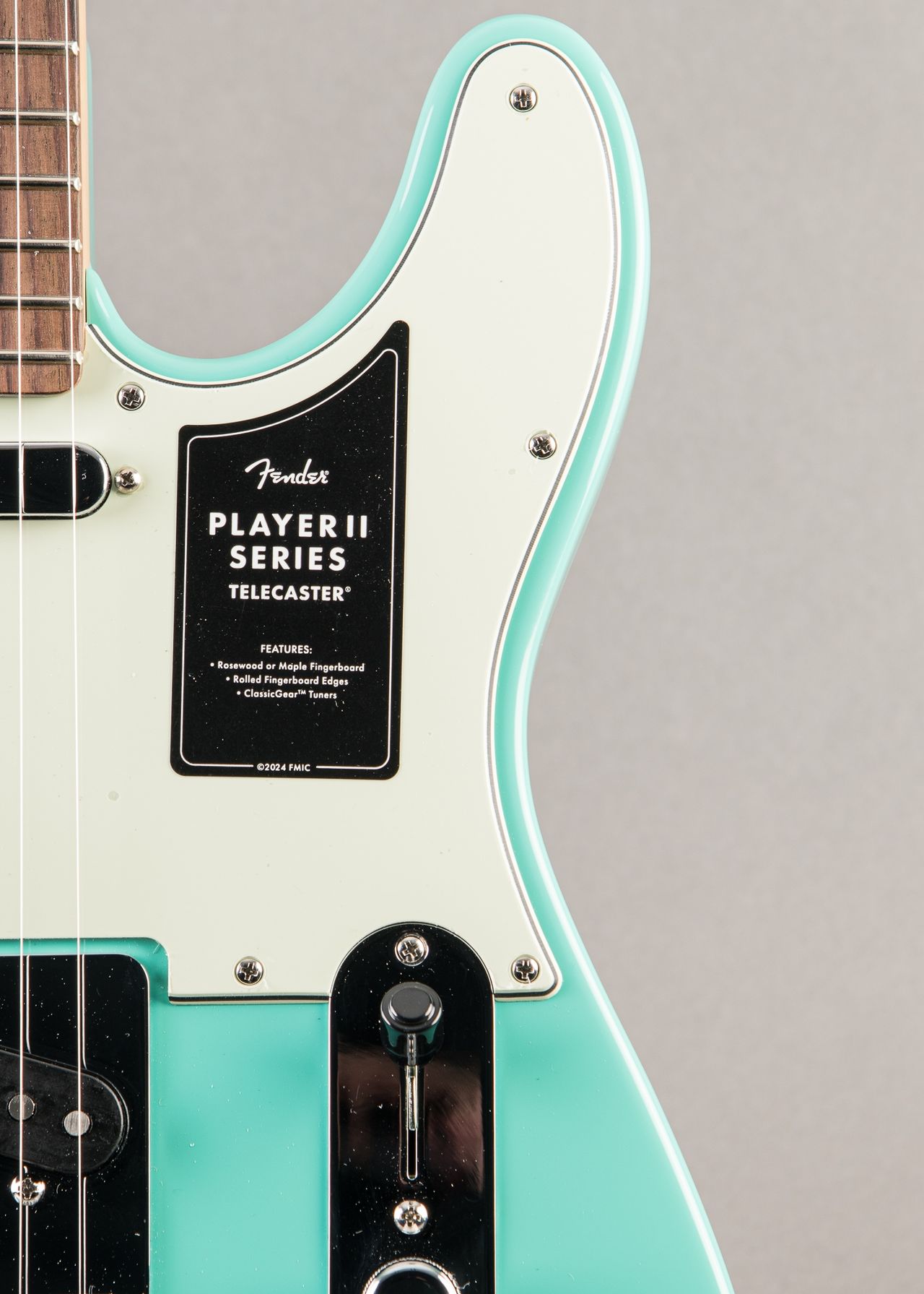 プレイテックテレキャスターミントグリーン Carter Vintage - Fender Player II Telecaster 2026, Seafoam Green