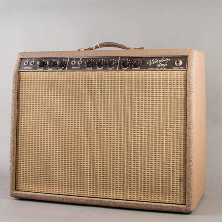 Fender Vibrolux Amp 6G11-A 1x12 Combo Rare 1962, Brown thumbnail