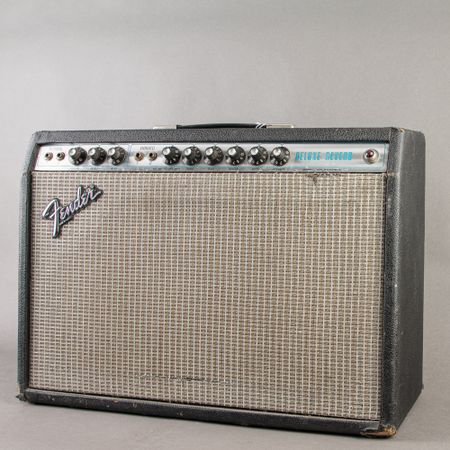Fender Deluxe Reverb w/ AB763 Blackface Mod 1979, Black thumbnail