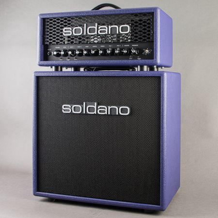 Soldano Astro 20 3-Channel Head w/ 1x12 Cabinet 2020's, Purple thumbnail