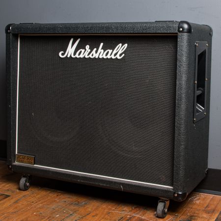 Marshall Model 1936 2x12 Cabinet w/ Celestion G12T-75 1997, Black thumbnail