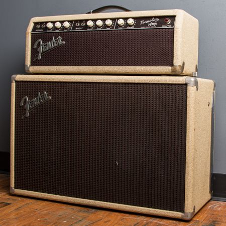 Fender Tremolux 6G9-B w/ 2x10 Cabinet 1962, Blonde thumbnail