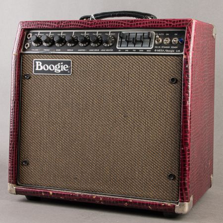 Mesa Boogie Mark IIC (IIC+ Conversion) Simul-Class DRG 75w 1x12 Combo 1983, Red Crocodile thumbnail