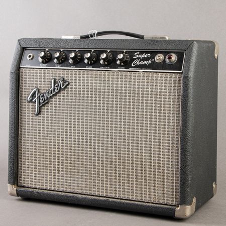 Fender Super Champ 1x10 Combo 1982, Black thumbnail