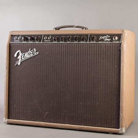 Fender Super Amp 6G4-A 2x10 Combo 1961, Brown thumbnail
