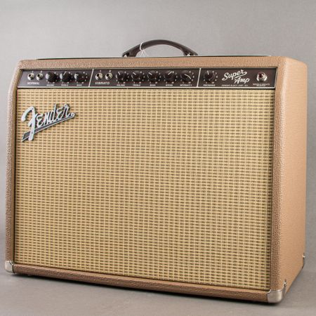 Fender '62 Super Amp 6G4-A 2x10 Combo Reissue 2026, Brown thumbnail