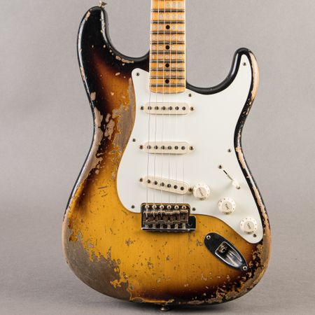 Fender Custom Shop GC 1957 Heavy Relic Stratocaster 2024, Sunburst Heavy Relic thumbnail