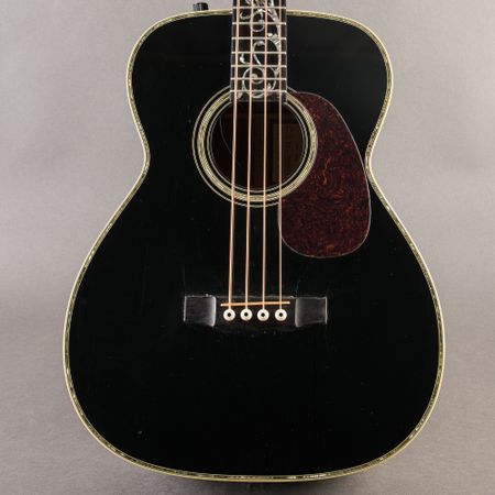 Martin Custom Shop 10th Anniversary Jumbo M Acoustic Bass 1989, Black thumbnail