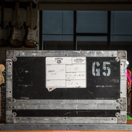 Road Case For Orange Head 25.5x15x13 Owned By Marcus King 2020's, Orange thumbnail