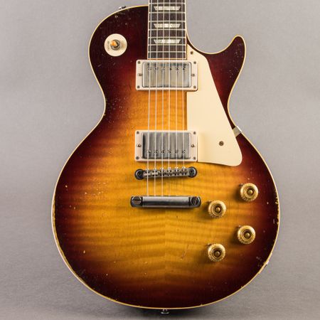 Gibson Custom Shop R9 Les Paul Murphy Lab Heavy Aged 2022, Iced Tea Burst thumbnail