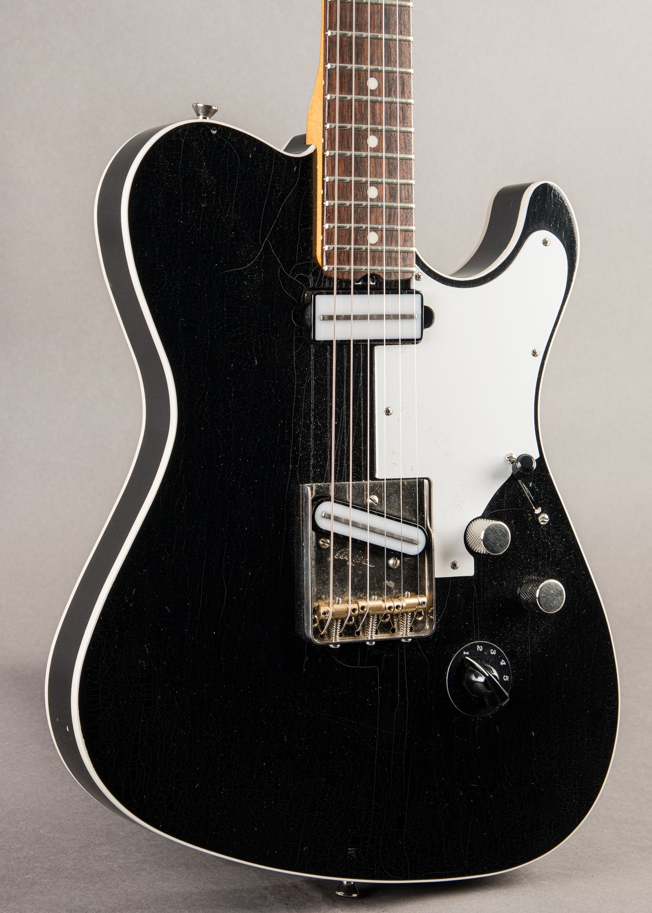 Asher T-Deluxe 2023（テレキャスタイプ） Carter Vintage - Asher T-Deluxe 2023, Black | Carter Vintage Guitar