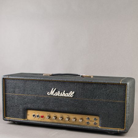 Marshall JMP Super Lead 1959 Circuit 100w Head 1976, Black thumbnail