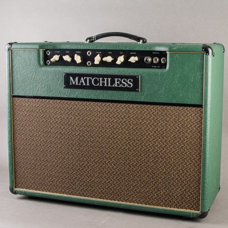 Matchless DC-30 2x12 Combo Mark Sampson Era DC30 1994, Green thumbnail