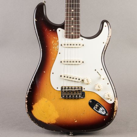 Fender Custom Shop '59 Reissue Stratocaster  2024, Sunburst Heavy Relic thumbnail