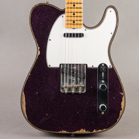 Fender Fender CS Ltd. Winter Namm 1963 Tele Custom Relic 2020. Faded/Aged Magenta Sparkle thumbnail