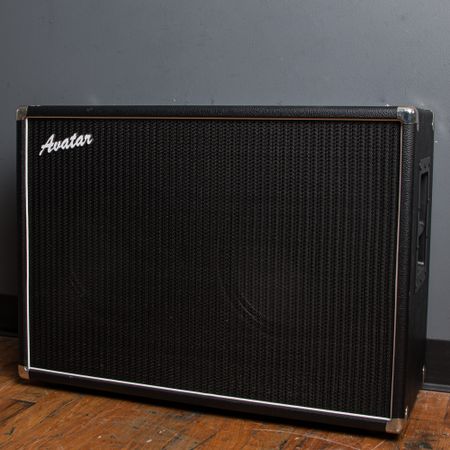 Avatar 2x12 Open-Back Cabinet w/ Celestion Vintage 30 & G12H 2010's, Black thumbnail