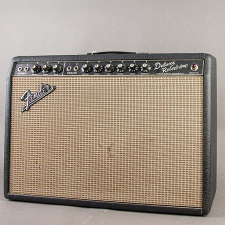 Fender Deluxe Reverb AB763 1966, Black thumbnail