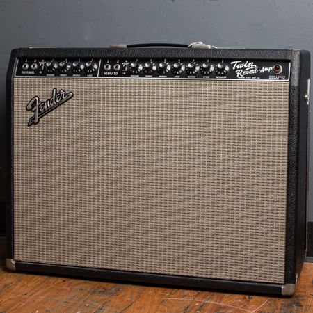 Fender Twin Reverb AB763 Owned By Forrest White 1964, Black thumbnail