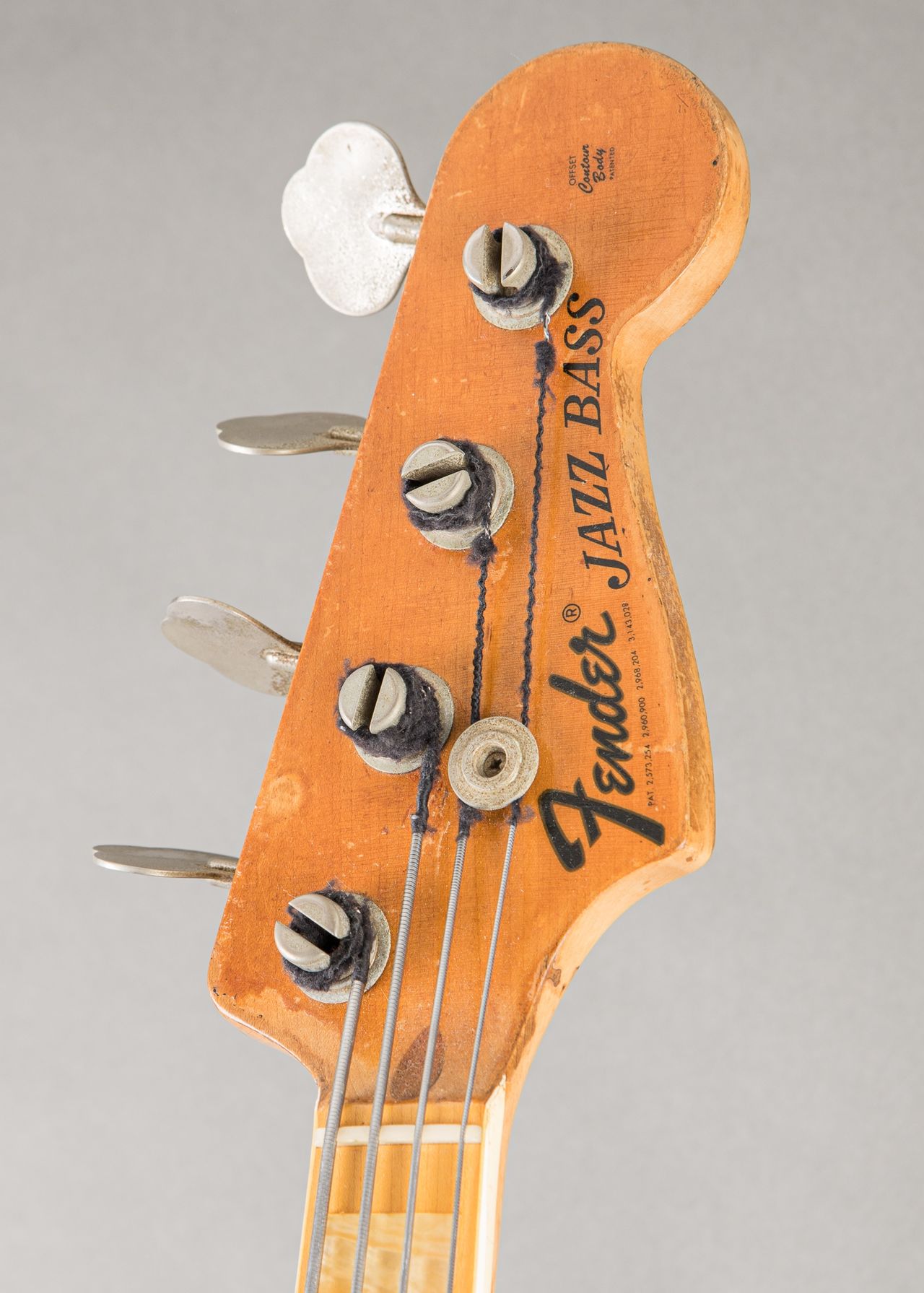 Carter Vintage - Fender Jazz Bass 1974, Black | Carter Vintage Guitar
