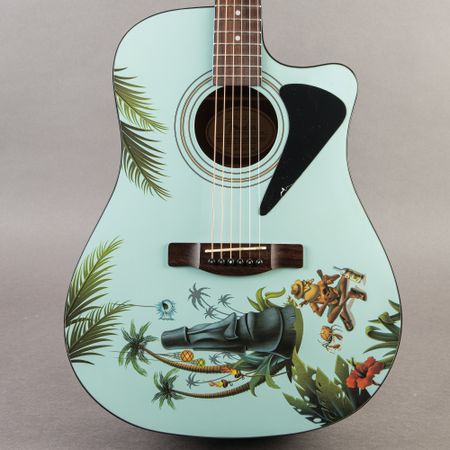 Fender Moai Madness 2007, Tiki Blue thumbnail