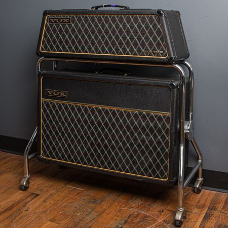 Vox Super Berkeley III Solid State Head w/ 2x10 Cab 1960's, Black thumbnail