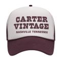Carter Vintage Two Tone Maroon Trucker — thumbnail 2 of 2