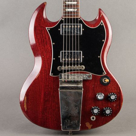 Gibson Inspired By Series Custom Robby Krieger Model Aged SG Standard 2009, Cherry thumbnail