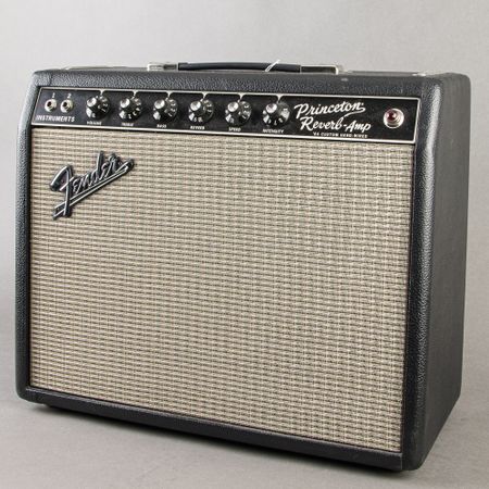Fender '64 Custom Princeton Reverb Handwired 2022, Black thumbnail