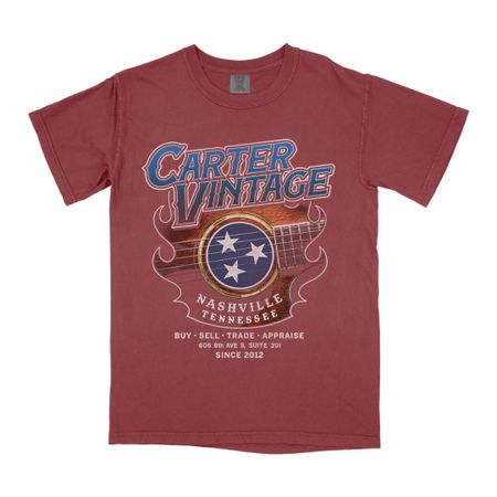 Carter Vintage Brick Tri Star Tee thumbnail