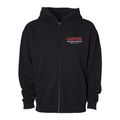 Carter Vintage Black Acoustic Room Zip Up Hoodie — thumbnail 3 of 3