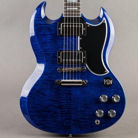 Gibson Custom Shop SG Custom 2025, Blue Widow Gloss thumbnail