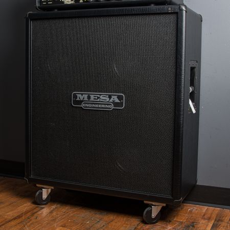 Mesa Boogie 4FB Standard 4x12 Oversized Straight Cabinet 2020's, Black thumbnail