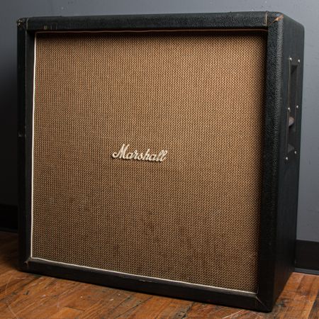 Marshall 1960B 4x12 Straight Cab Basketweave w/ 20w Celestions 1968, Black thumbnail