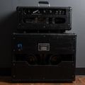 Matchless Clubman 35 Head (6SH7) & 2x10 Cab Sampson Era 1993, Black & Torquoise — thumbnail 3 of 3