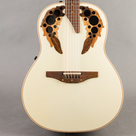 Ovation Elite 12-String 1991, White thumbnail