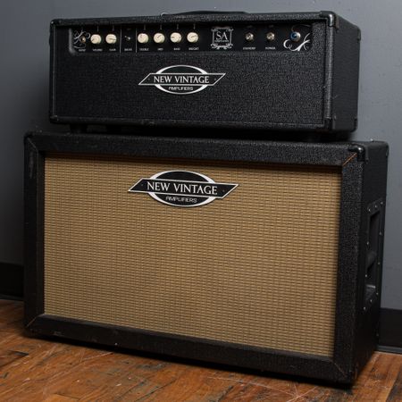 New Vintage SA-45 JTM45 Style Head & 2x12 Cab 2010's, Natural thumbnail
