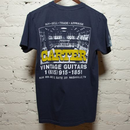 Carter Vintage Navy Acoustic Room Tee thumbnail