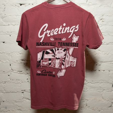 Carter Vintage Red Greetings Tee thumbnail