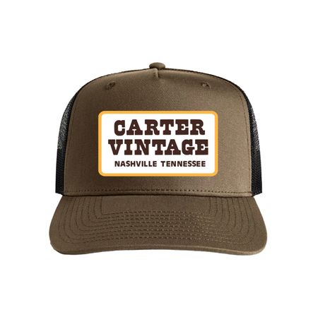 Carter Vintage Brown Patch Trucker thumbnail