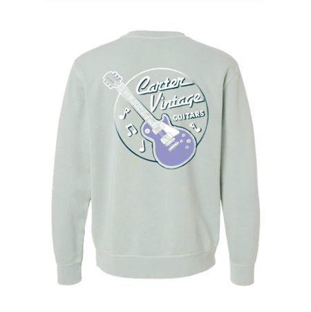 Carter Vintage Seafoam Guitar Crewneck thumbnail